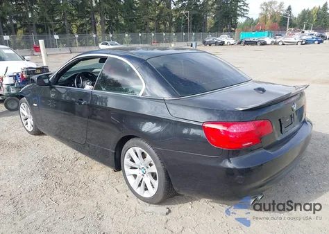 2011 BMW 328I z USA, uszkodzony, nr VIN WBADW7C57BE726652
